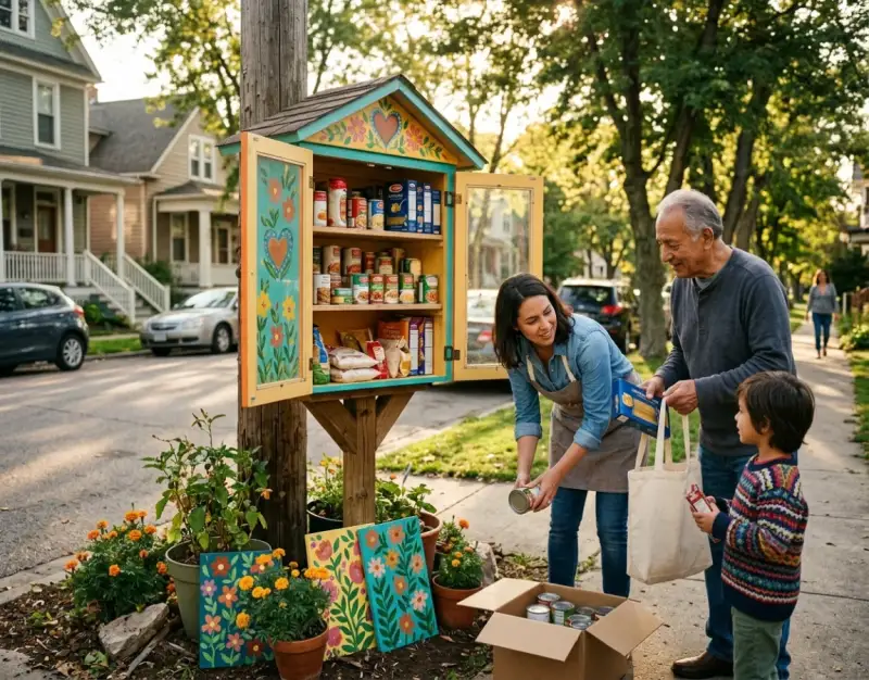 Uplifting Communities: The Rise of Free Neighborhood Pantries and How to Build One