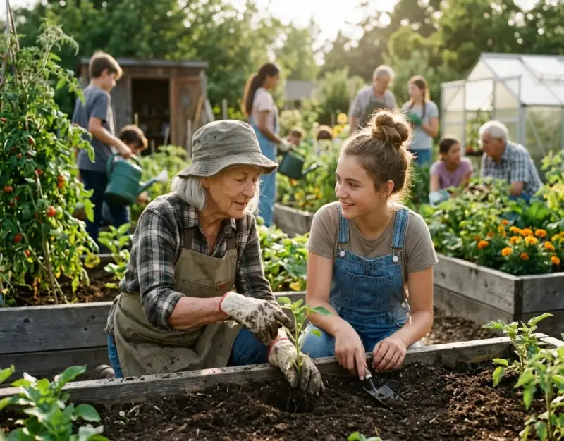 Youth and Elders Unite: How Intergenerational Gardening Projects Are Healing Isolation