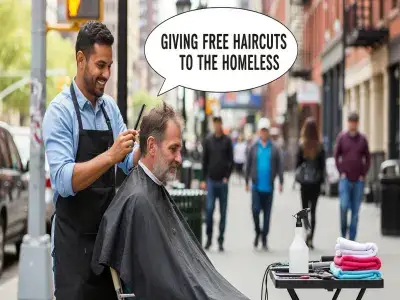 Scissors, Smiles, and Second Chances: The Transformative Power of a Free Haircut