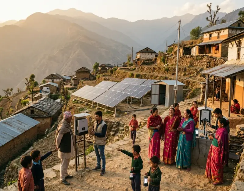 Global Goodness: How Community Solar Grids Are Bringing Clean Energy to Remote Villages